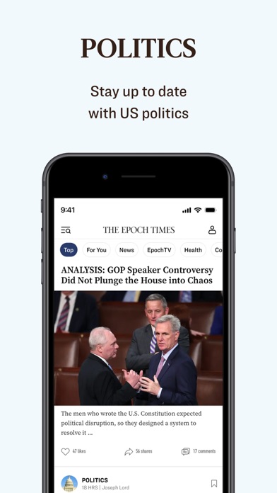 Epoch Times: Live & Breaking Screenshot