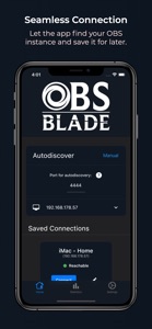 OBS Blade screenshot #1 for iPhone