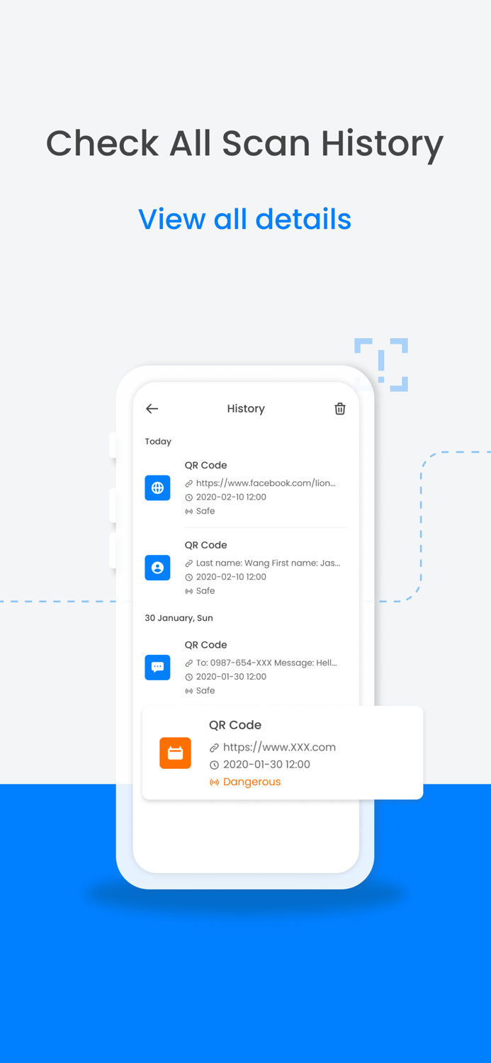 Lionic Secure QR Code Scanner