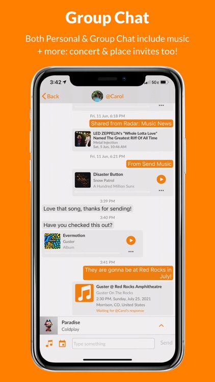 Resonate: Music Messenger screenshot-4