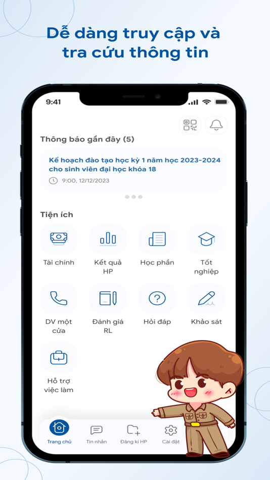 #1. MyHaUI (iOS) 由: Giang Le Truong
