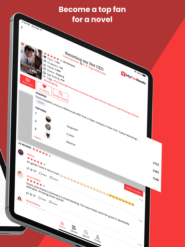 MyFavReads Novels and Books