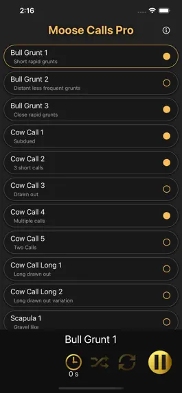 Game screenshot Moose Calls Pro apk