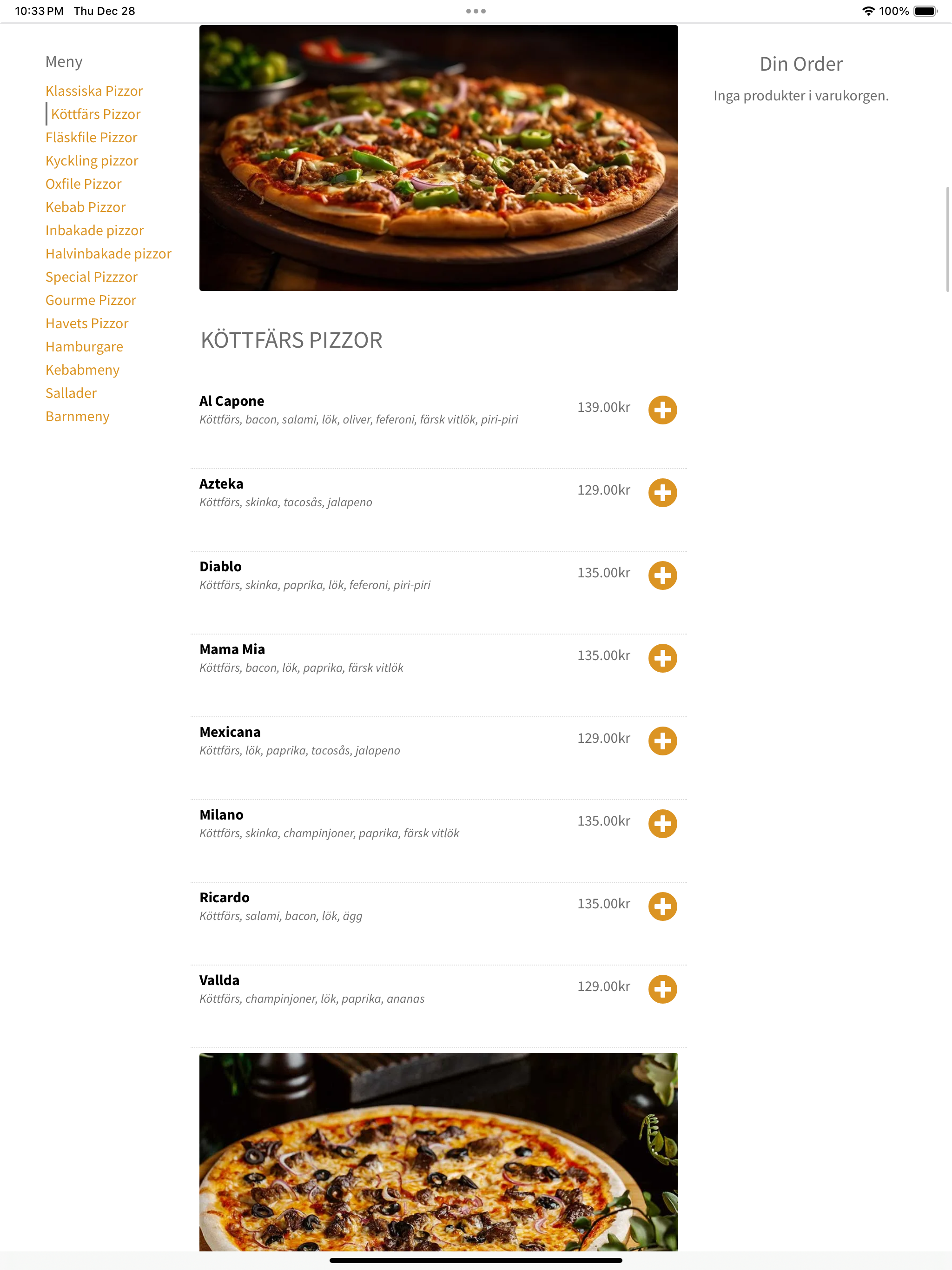 PIES PIZZA