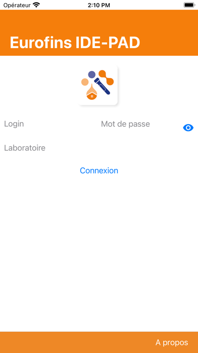 Eurofins IDE-PAD Screenshot