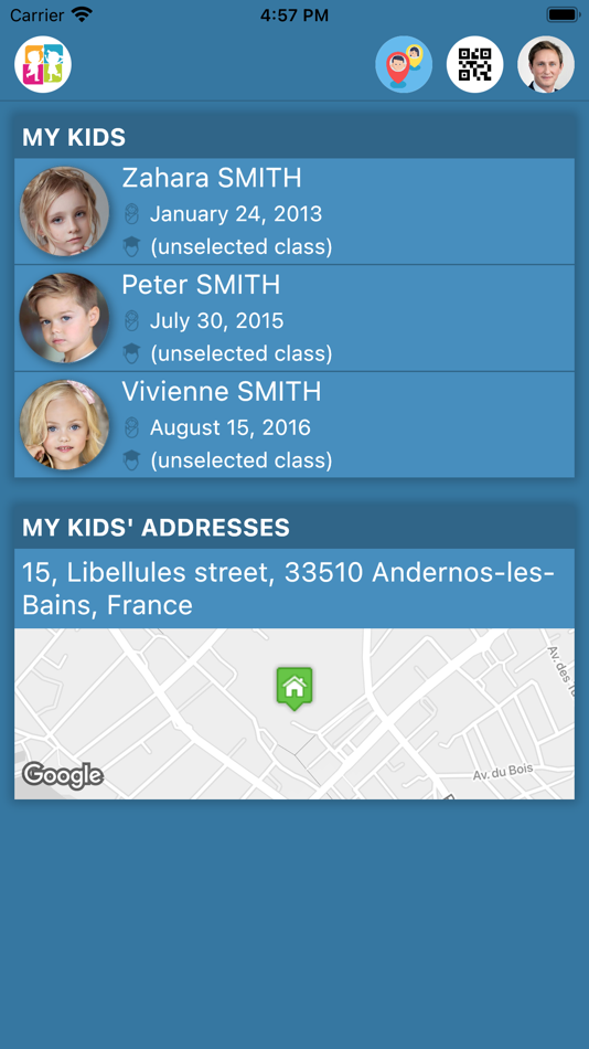 #1. Xebus Parent (iOS) Podle: Daniel CAUNE