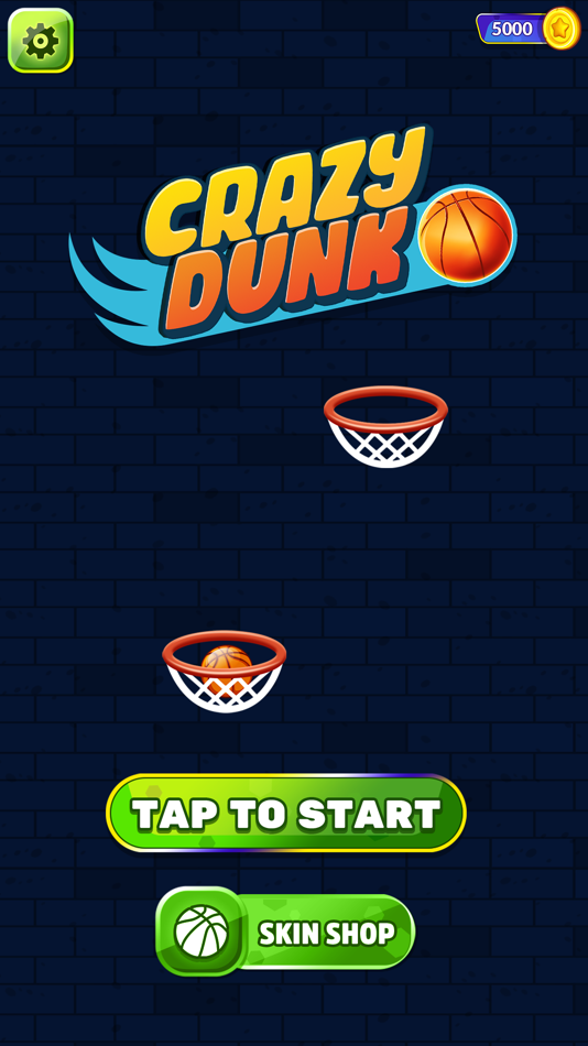 #3. Crazy Dunk: Gravity Groove (iOS) By: Dhaval Patel