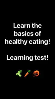 healthy eating lessons iphone screenshot 1