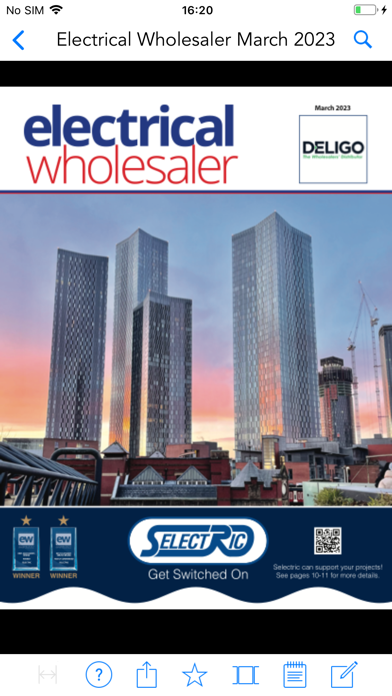 Electrical Wholesaler Screenshot