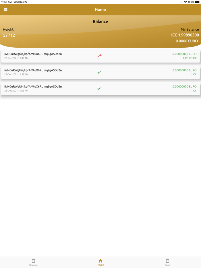 ChainTech InfinCoin Wallet