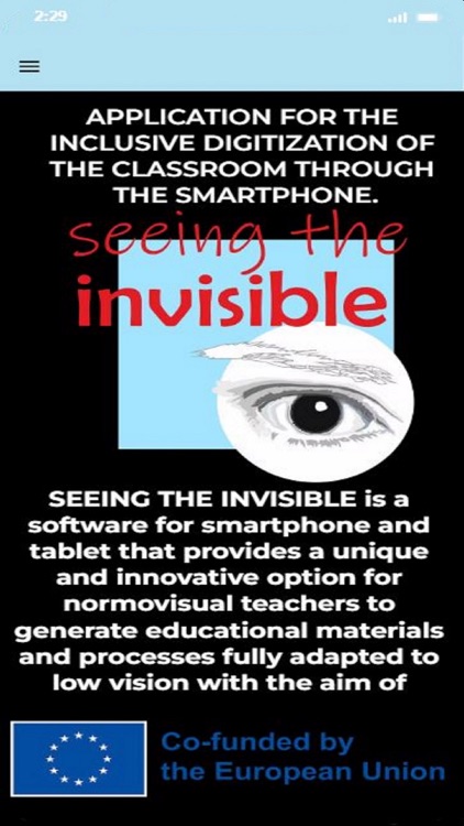 Seeing the Invisible-lowvision