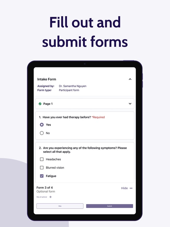 Layla iPad screenshot 5 - Medical app