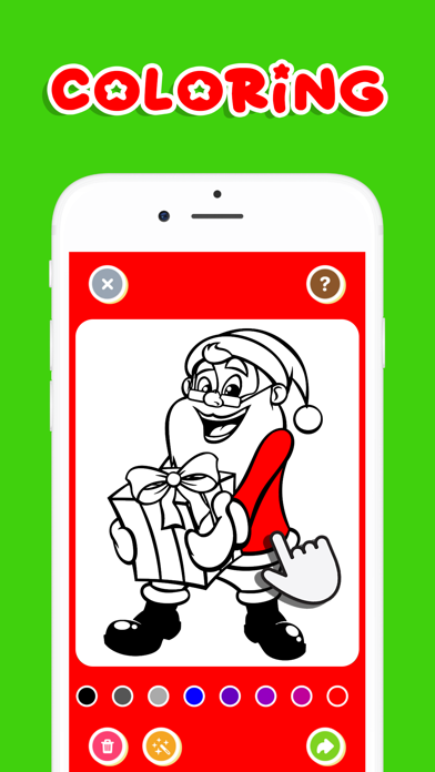 Screenshot #2 pour Coloriage Noël enfant 3-5 ans