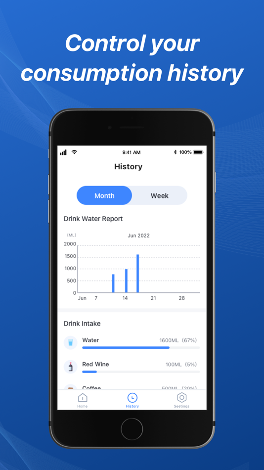 #4. My Water - Daily Tracker (iOS) 由: Swallow Shuai Technology Development Co., Ltd.