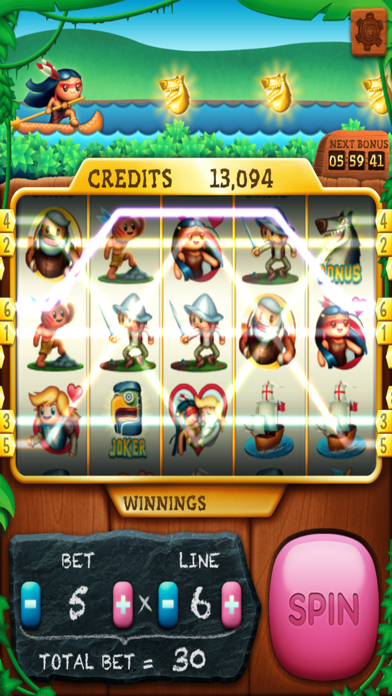 Slot Machine Pocahontas Screenshot