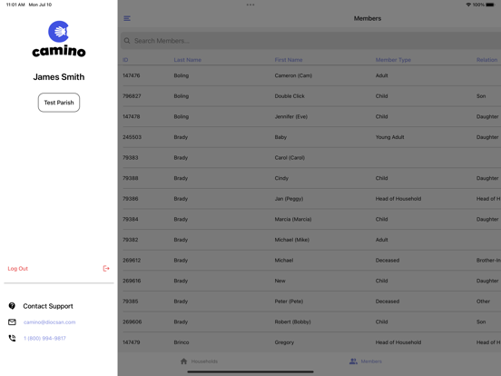 Camino Office iPad screenshot 3 - Business app