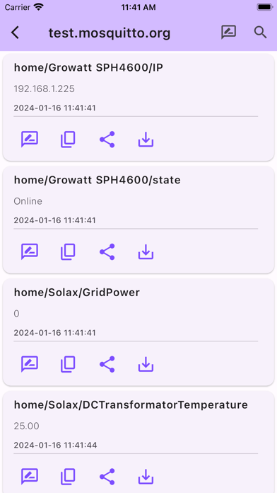 Screenshot #3 pour MQTTCli - Simple & Easy