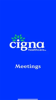 cigna meetings iphone screenshot 1
