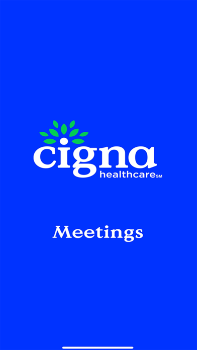 Cigna Meetings Screenshot