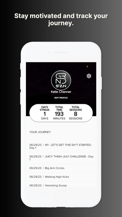 Grnd Szn Fitness App screenshot-5