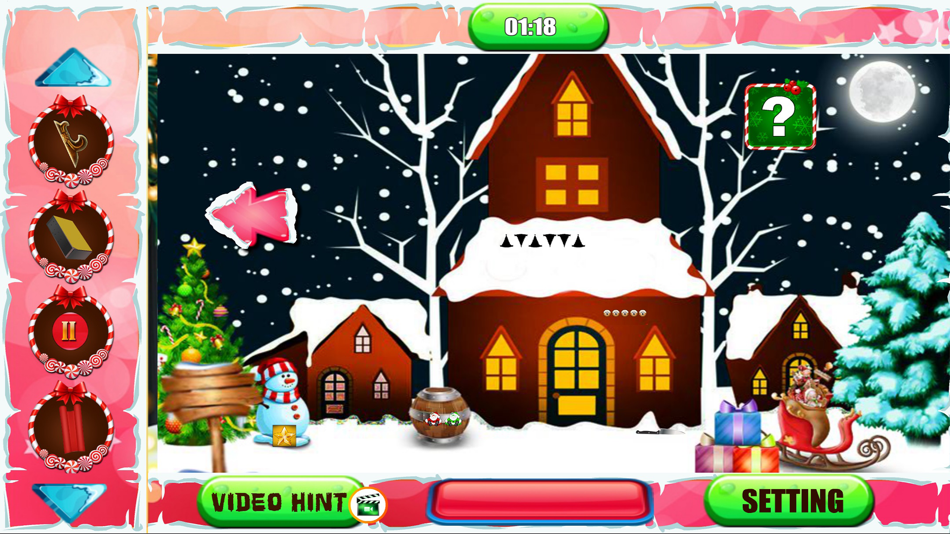 #4. Infinite Christmas Escape Game (iOS) 由: Vembarasi Mariyappan