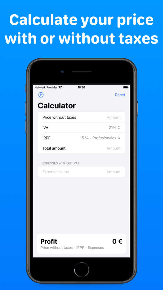 #2. VAT Calculator for Autónomos (iOS) 由: Andres Piza Buckmann