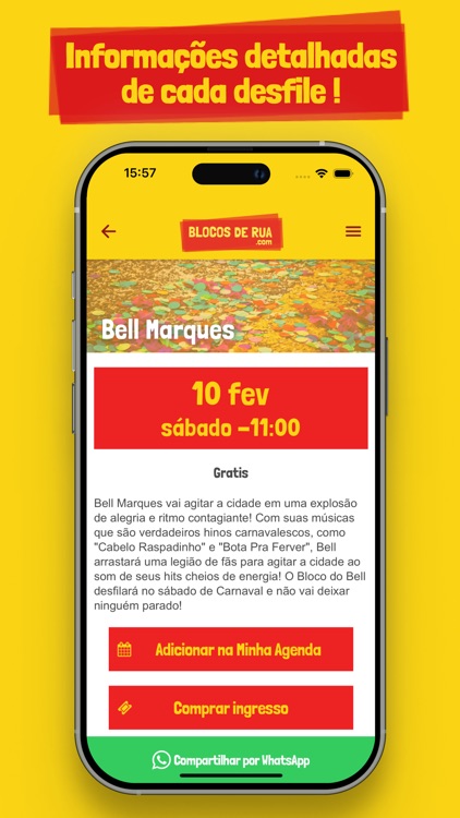 Blocos de Rua - Carnaval