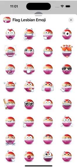 Game screenshot Lesbian Flag Emoji mod apk