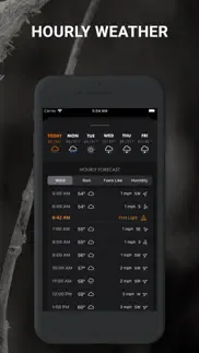 milkweed: hunting weather iphone screenshot 4