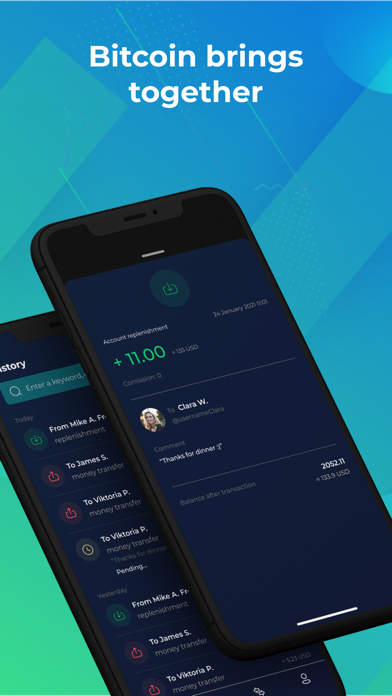 BTCa wallet Screenshot
