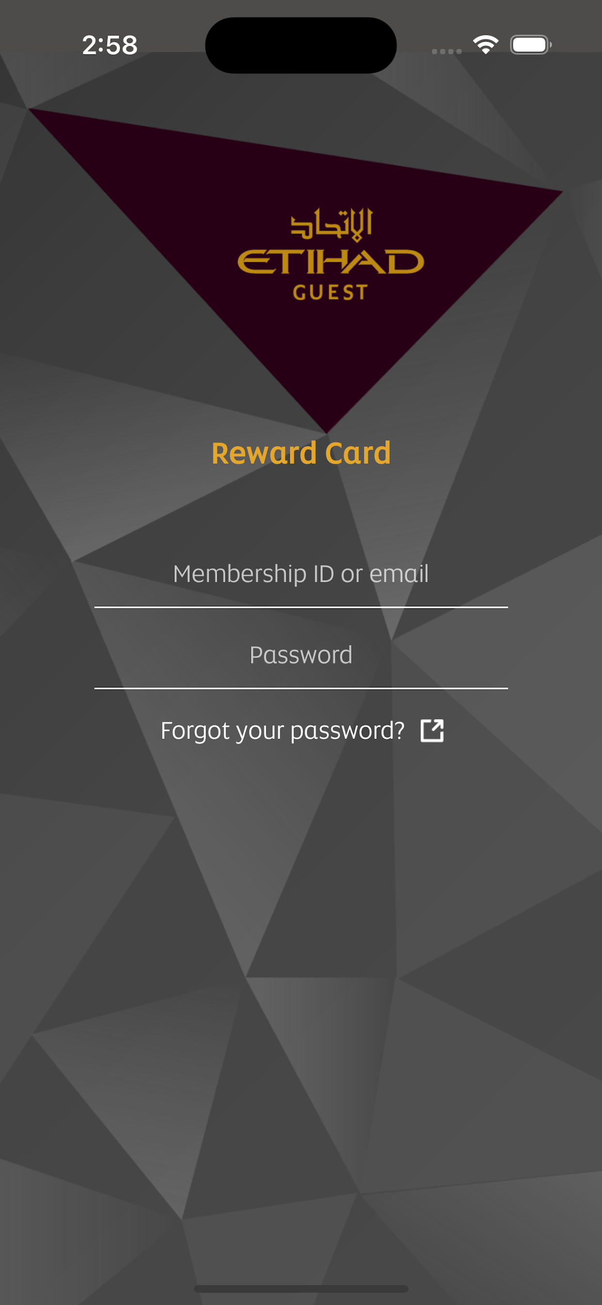 Reward Card