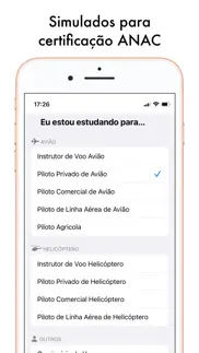 simulados anac - provas testes iphone screenshot 1