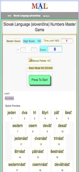 Game screenshot Slovak M(A)L apk