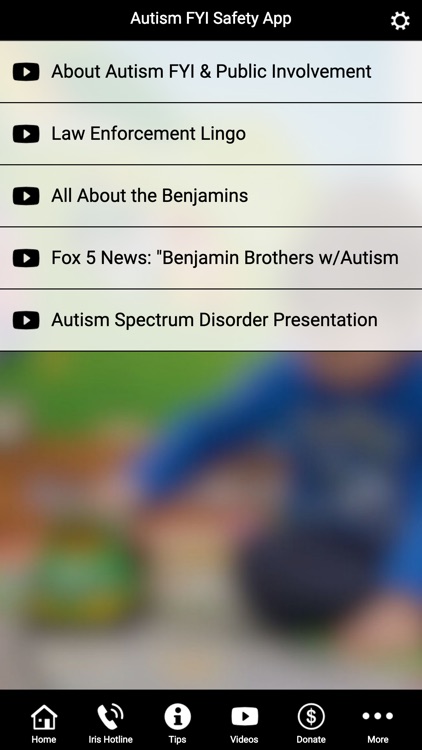 Autism FYI Safety App
