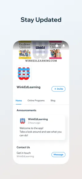Game screenshot WinkEdLearning apk