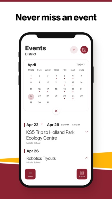 East Alton School District Screenshot