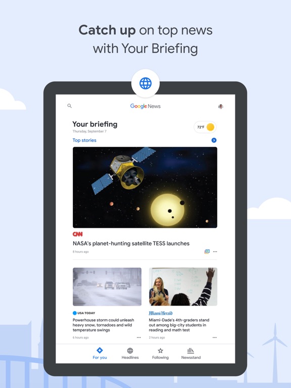 Screenshot #1 for Google News