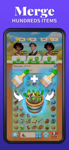 Game screenshot Merge Decor : Hotel Empire mod apk