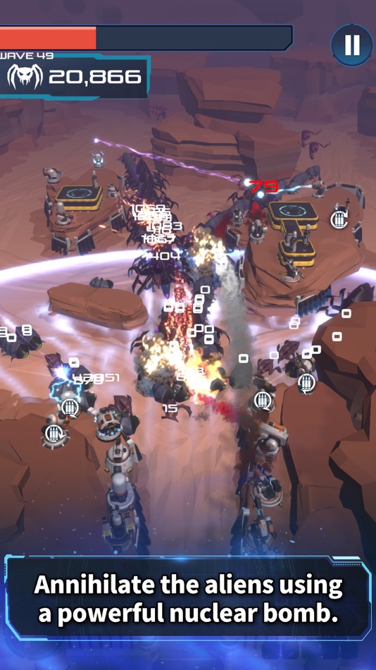 #4. Alien Annihilation Agent (iOS) 由: GRAVITY NEOCYON