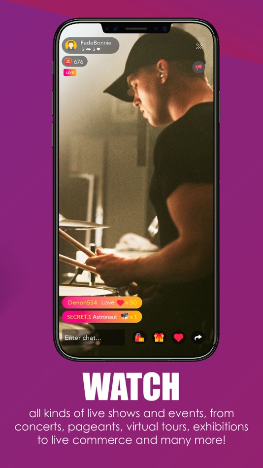 #3. HyperLive (iOS) 由: HYPERLIVE ENTERTAINMENT PTE LTD