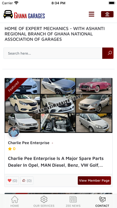 Ghana Garages Screenshot