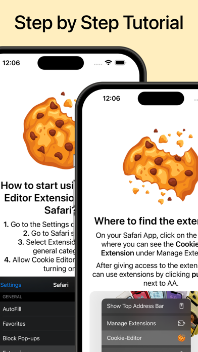 Cookie Editor Safari 拡張機能のおすすめ画像6