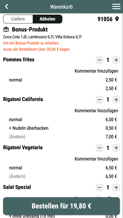 Deniz Döner und Pizzeria Screenshot