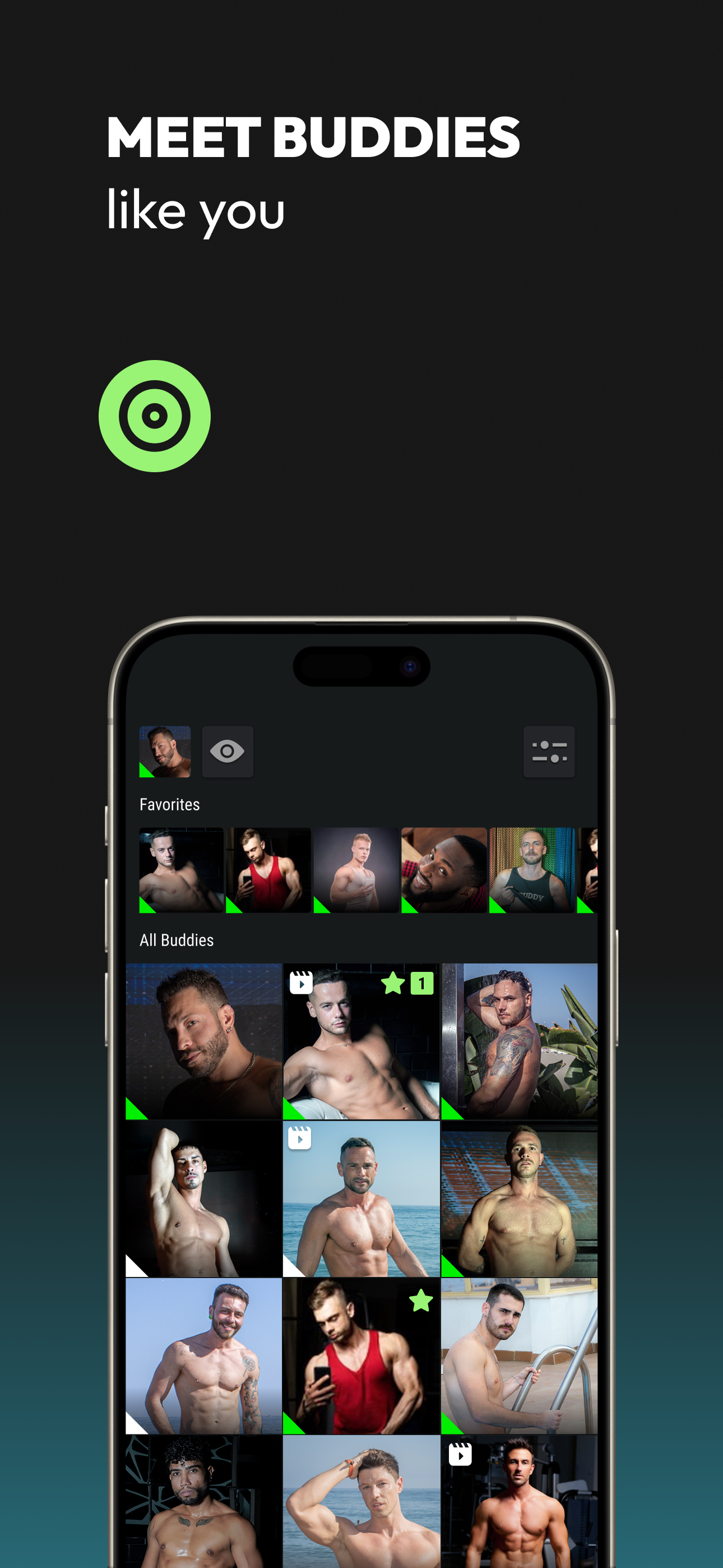 B.BUDDY: Gay! Videos & Chat