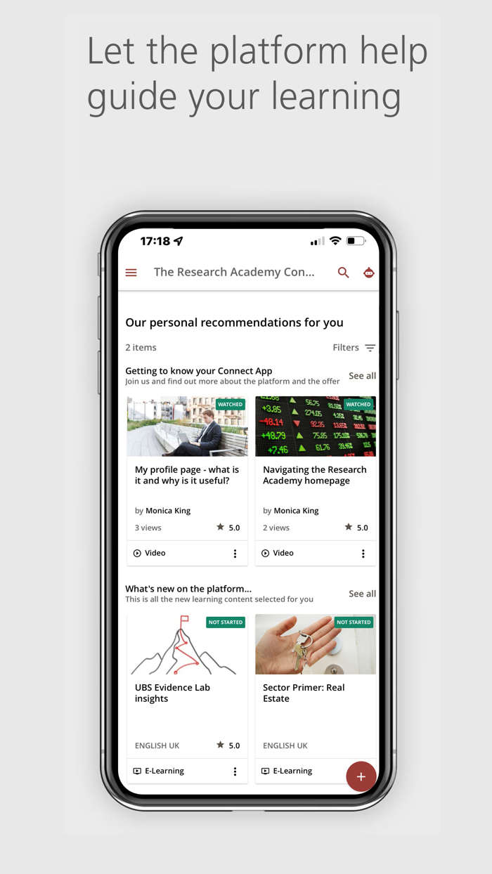 Connect UBS Research Academy