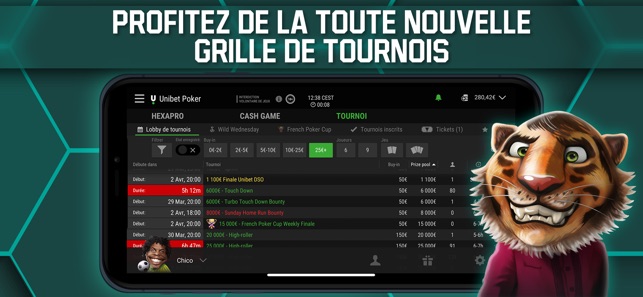 Unibet Poker France dans l'App Store