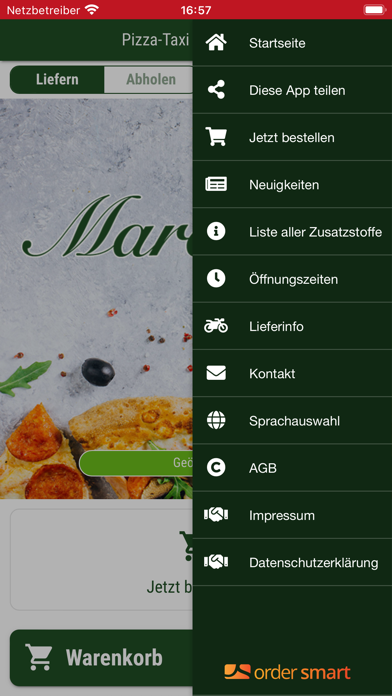 Pizza-Taxi Marco Polo Screenshot