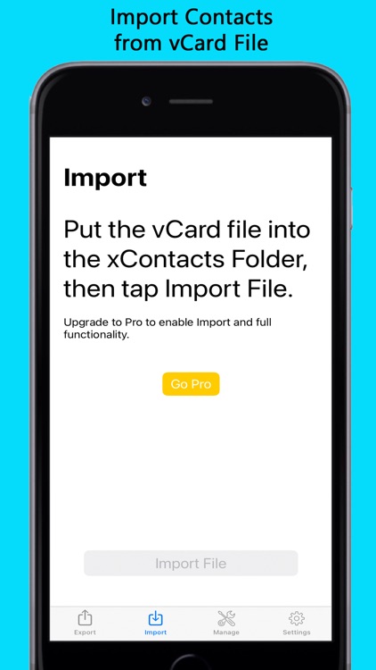 Export & Import Contacts screenshot-3