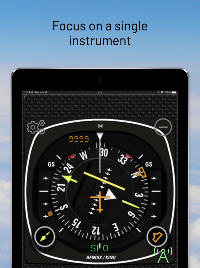 fDeck flight instruments