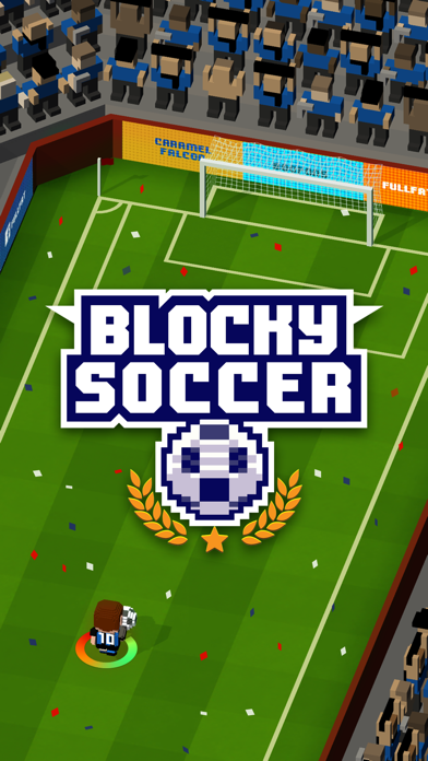 Screenshot #1 pour Blocky Soccer